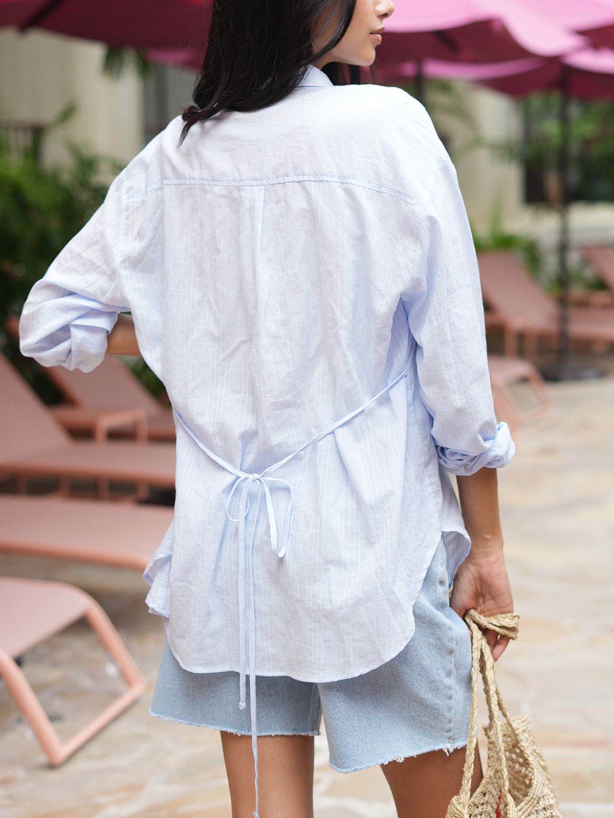 랭앤루(LANGNLU) PUNA Summer Shirt(푸나)_BLUE