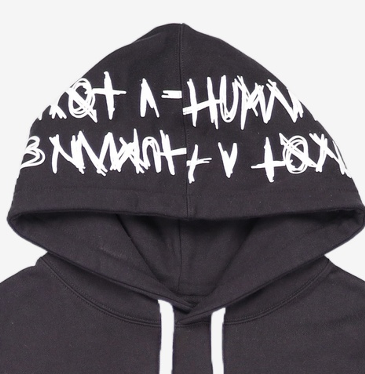 아임낫어휴먼비잉(I AM NOT A HUMAN BEING) 후드 티셔츠 L