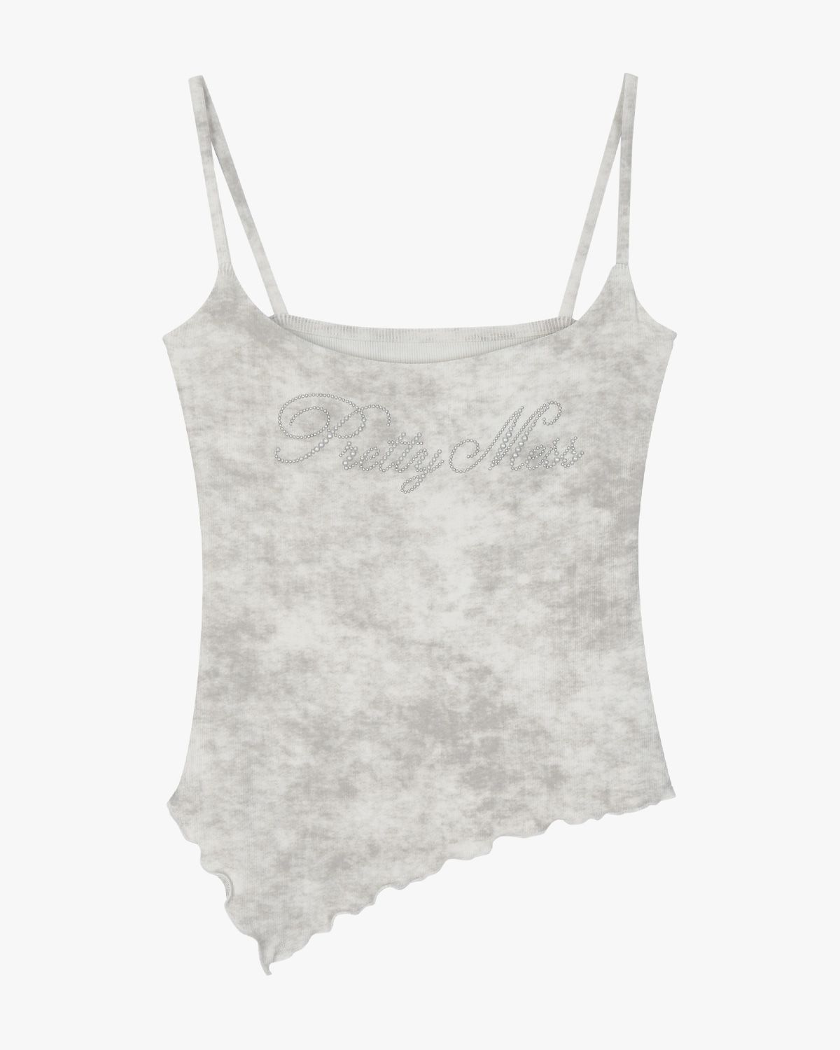 여린(YEORIN) Pretty Mess Tank (White)