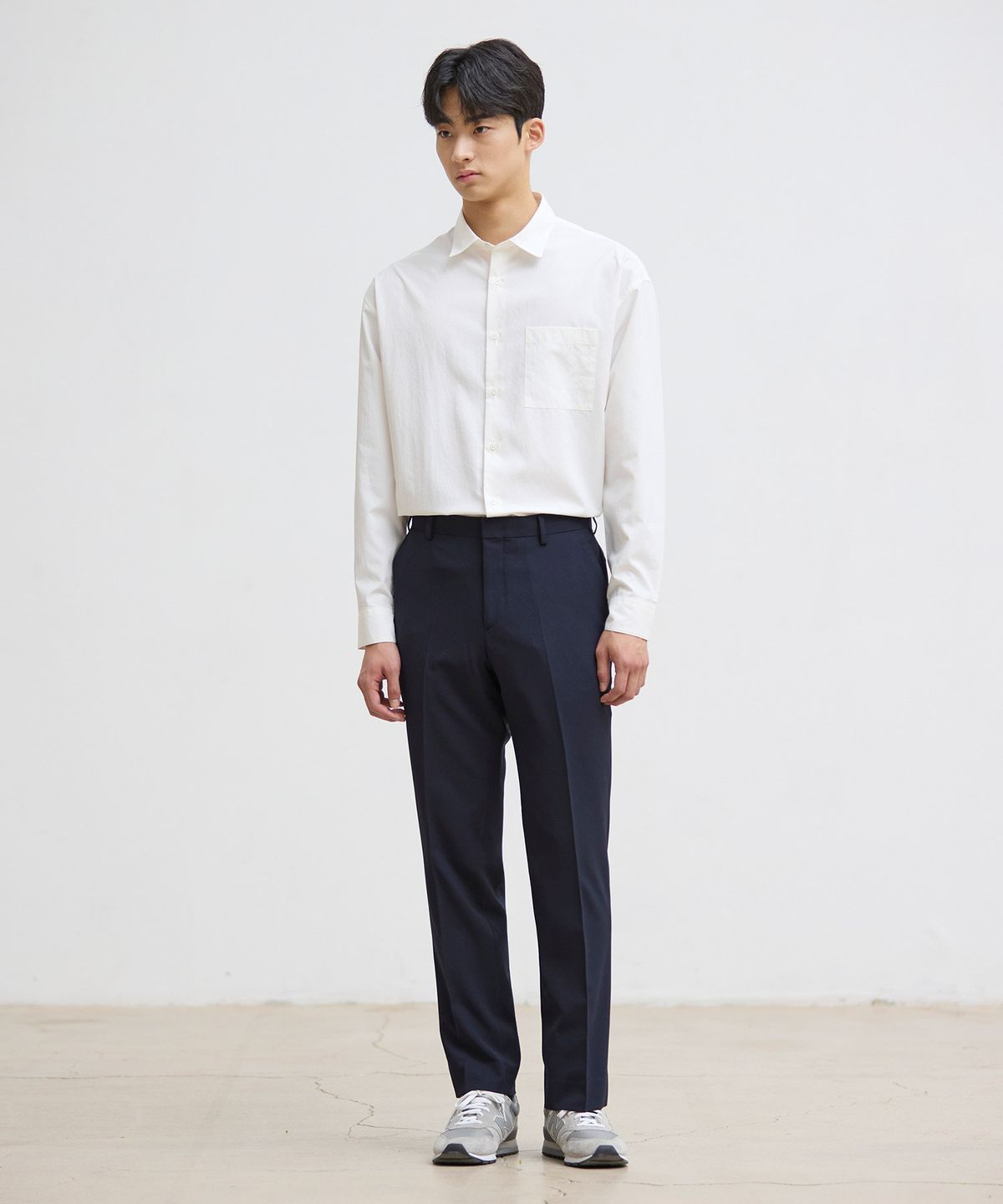 에스티코(STCO) Motion-Free 에어리 팬츠_네이비 (클래식핏)_SSLUB52CSN