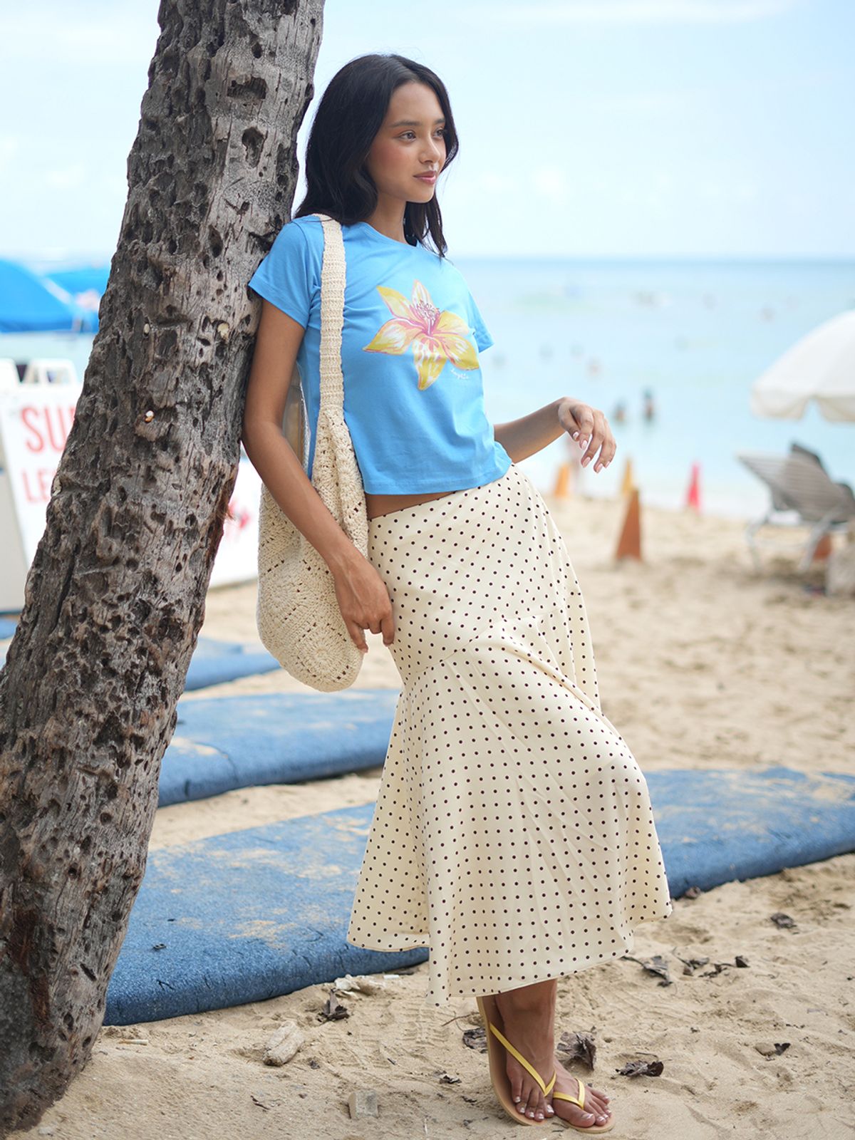 랭앤루(LANGNLU) HAENA T-Shirts(하에나)_BLUE