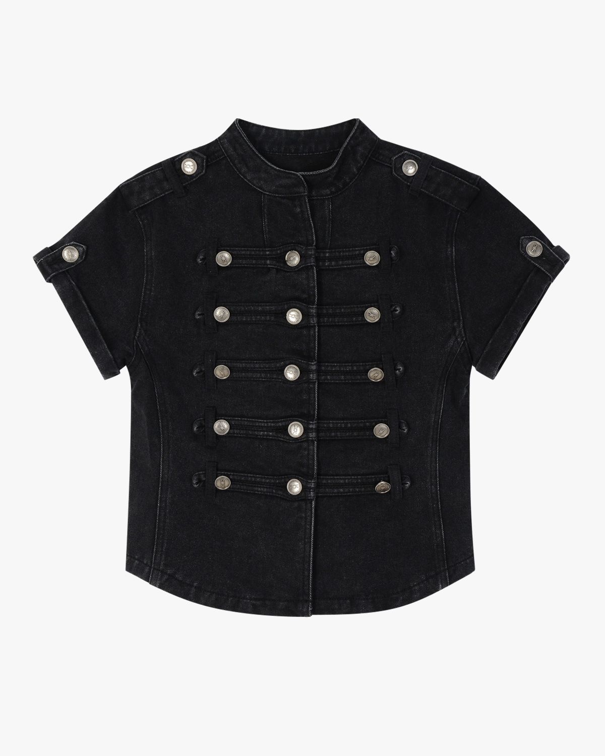 여린(YEORIN) R. Napoleon Jacket (Black)