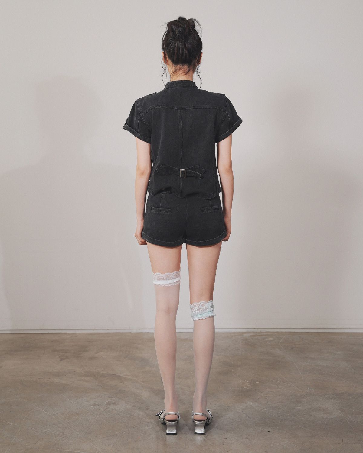 여린(YEORIN) R. Napoleon Jacket (Black)