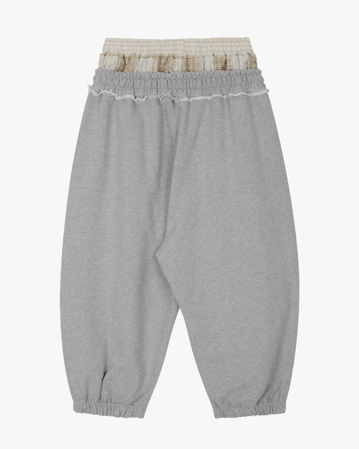 여린(YEORIN) Sagging Jogger Pants (M Grey)