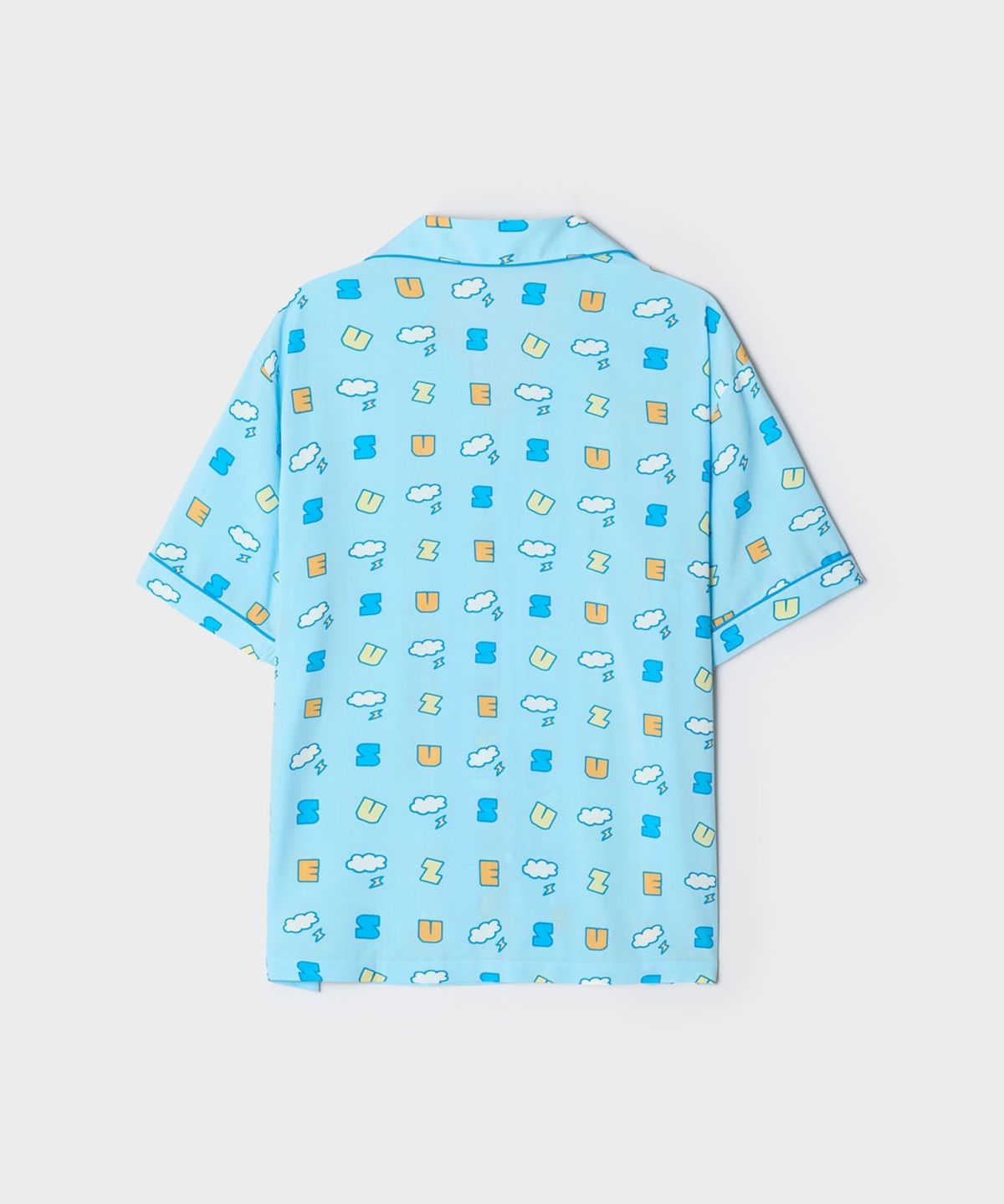 스파오(SPAO) [한화생명e스포츠] 반팔 파자마(Light Blue)_SPPPG37U15