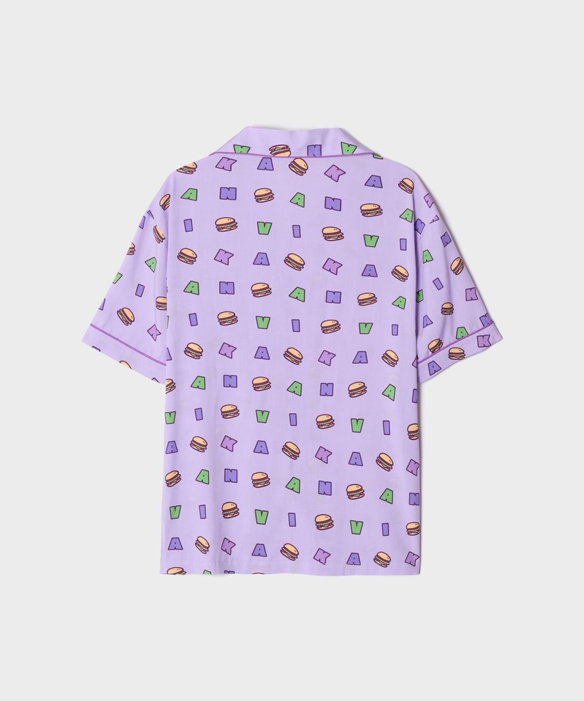 스파오(SPAO) [한화생명e스포츠] 반팔 파자마(Purple)_SPPPG37U15
