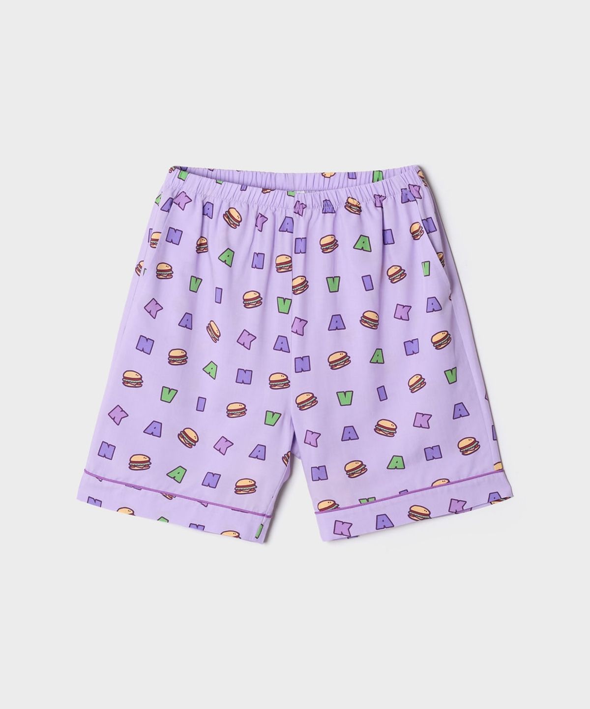 스파오(SPAO) [한화생명e스포츠] 반팔 파자마(Purple)_SPPPG37U15