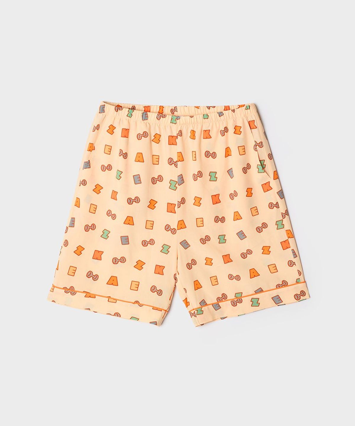 스파오(SPAO) [한화생명e스포츠] 반팔 파자마(Orange)_SPPPG37U15