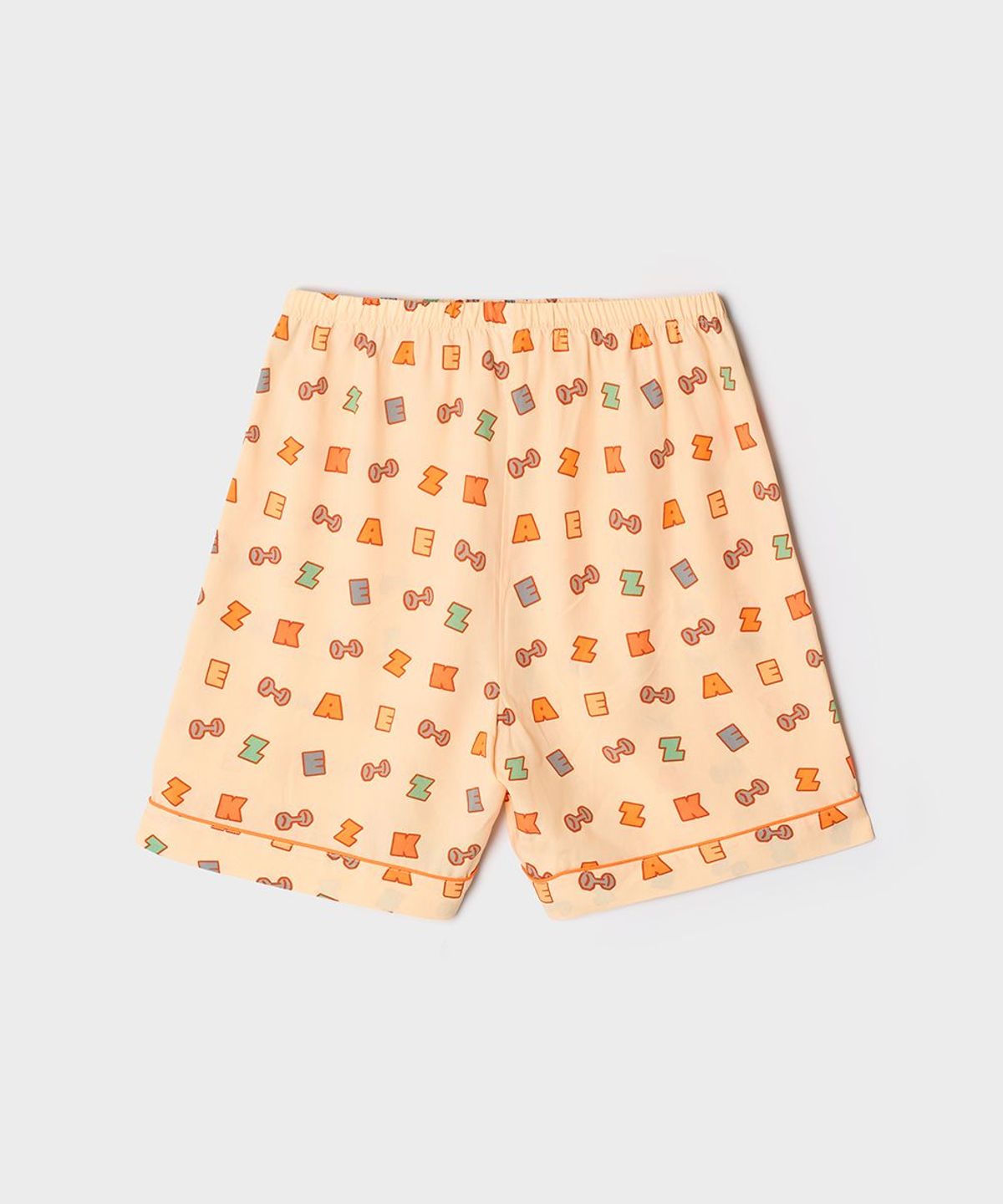 스파오(SPAO) [한화생명e스포츠] 반팔 파자마(Orange)_SPPPG37U15