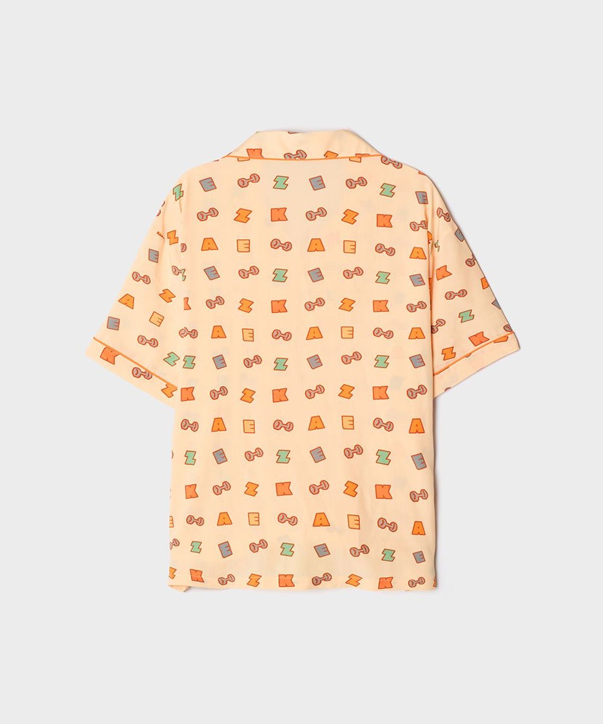 스파오(SPAO) [한화생명e스포츠] 반팔 파자마(Orange)_SPPPG37U15