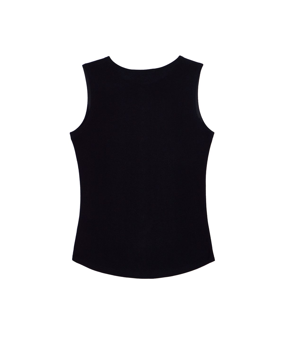디스펑트(DYSFUNCT) BUTTON DETAIL SLEEVELESS TOP(BLACK)