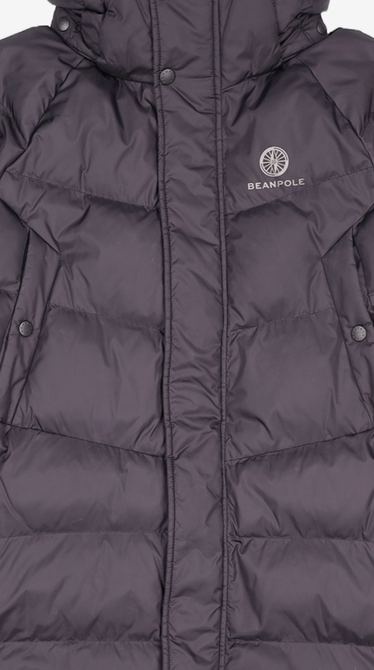 빈폴아웃도어(BEANPOLE OUTDOOR) [빈폴 아웃도어] 블랙 남녀 공용 벤치 코트 롱다운 (BO7X38F015) 100