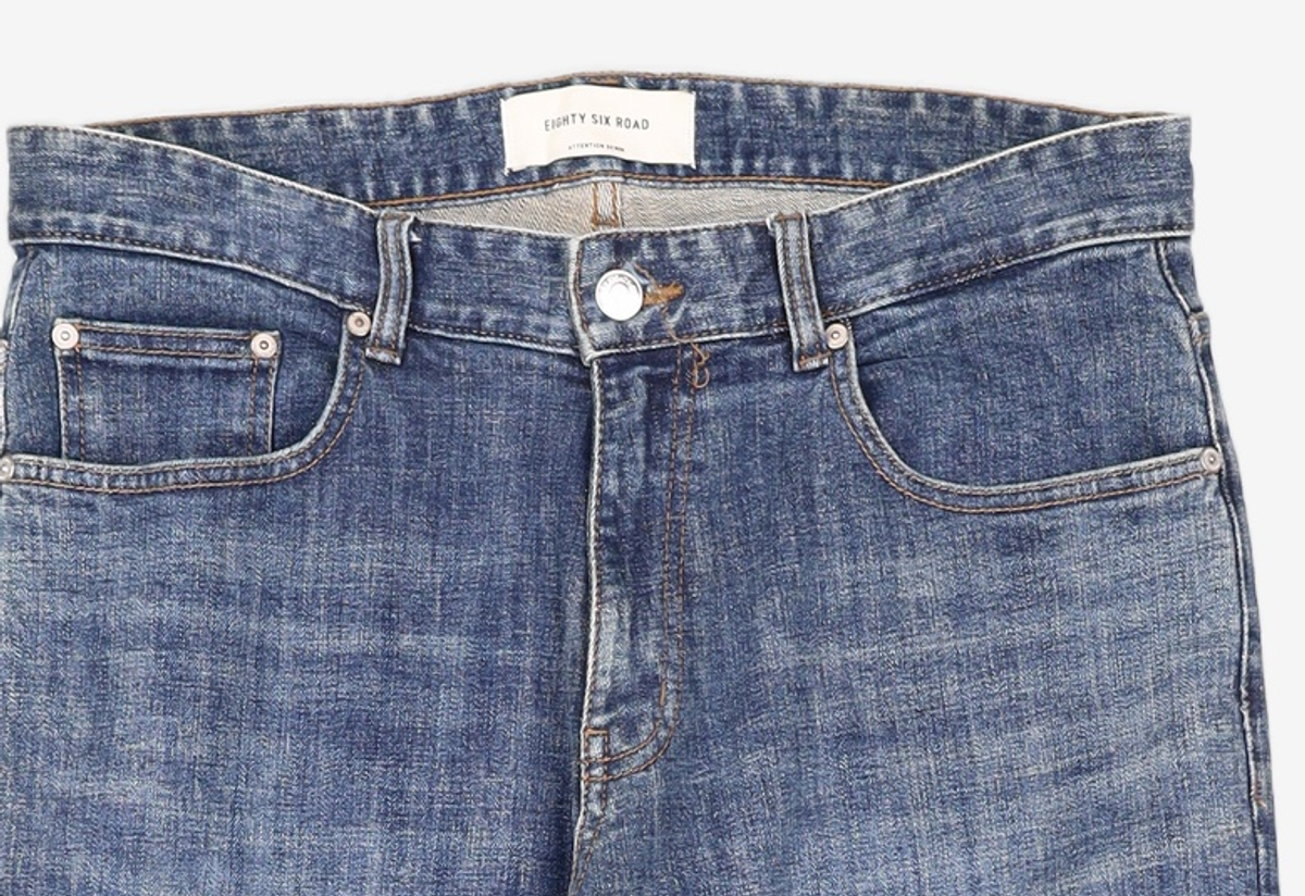 86로드(86ROAD) CHARMING BLUE CHIP / CROP TAPERED 32