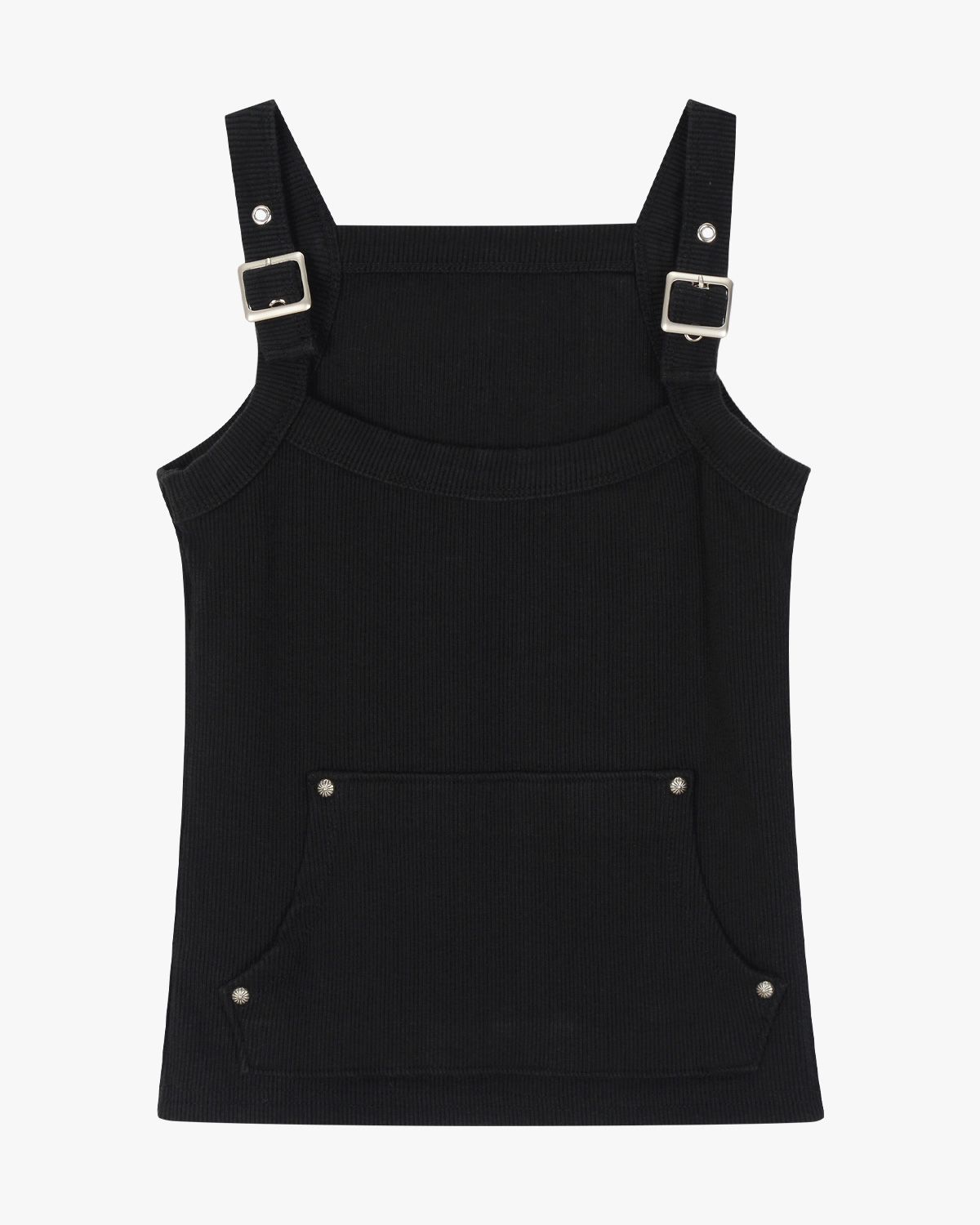 여린(YEORIN) Strap Pocket Tank (Black)