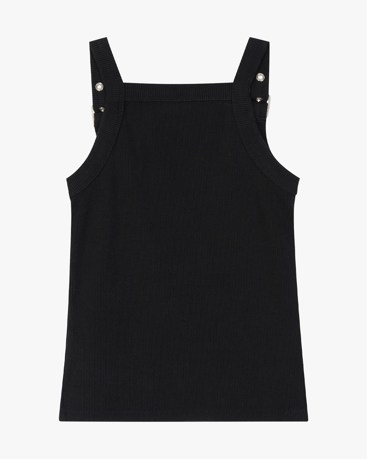 여린(YEORIN) Strap Pocket Tank (Black)