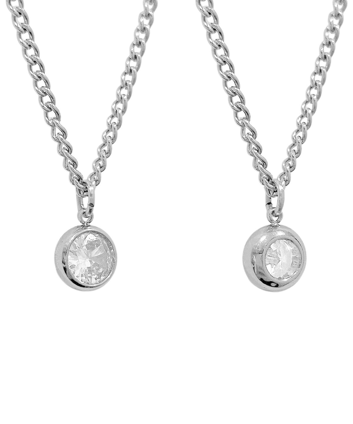 와이피와이 디자인 스튜디오(YPY DESIGN STUDIO) Round Stone Necklace (White)