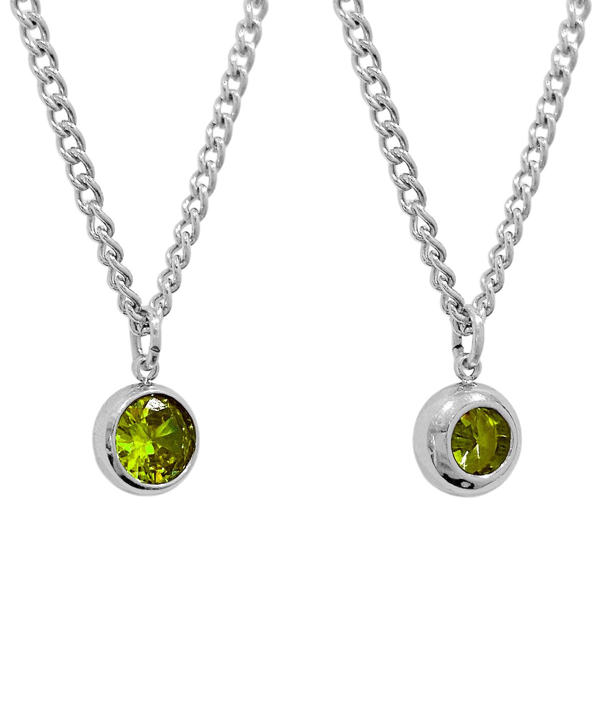 와이피와이 디자인 스튜디오(YPY DESIGN STUDIO) Round Stone Necklace (Green)