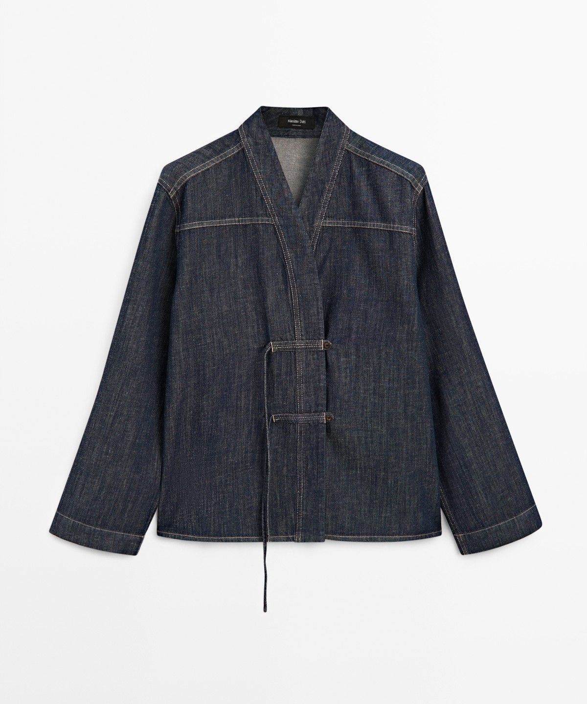 마시모두띠(MASSIMO DUTTI) 데님 오버셔츠