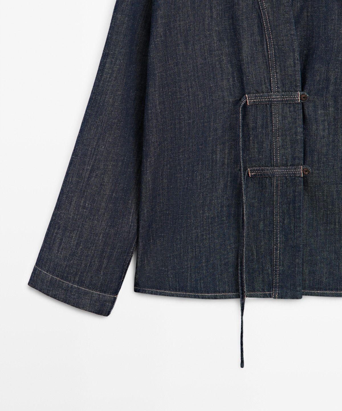 마시모두띠(MASSIMO DUTTI) 데님 오버셔츠