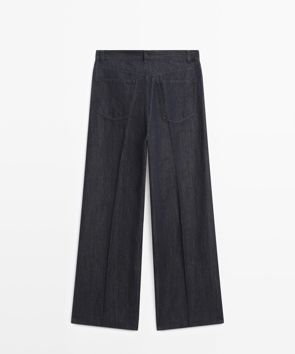 마시모두띠(MASSIMO DUTTI) 하이라이즈 팔라초 데님 팬츠