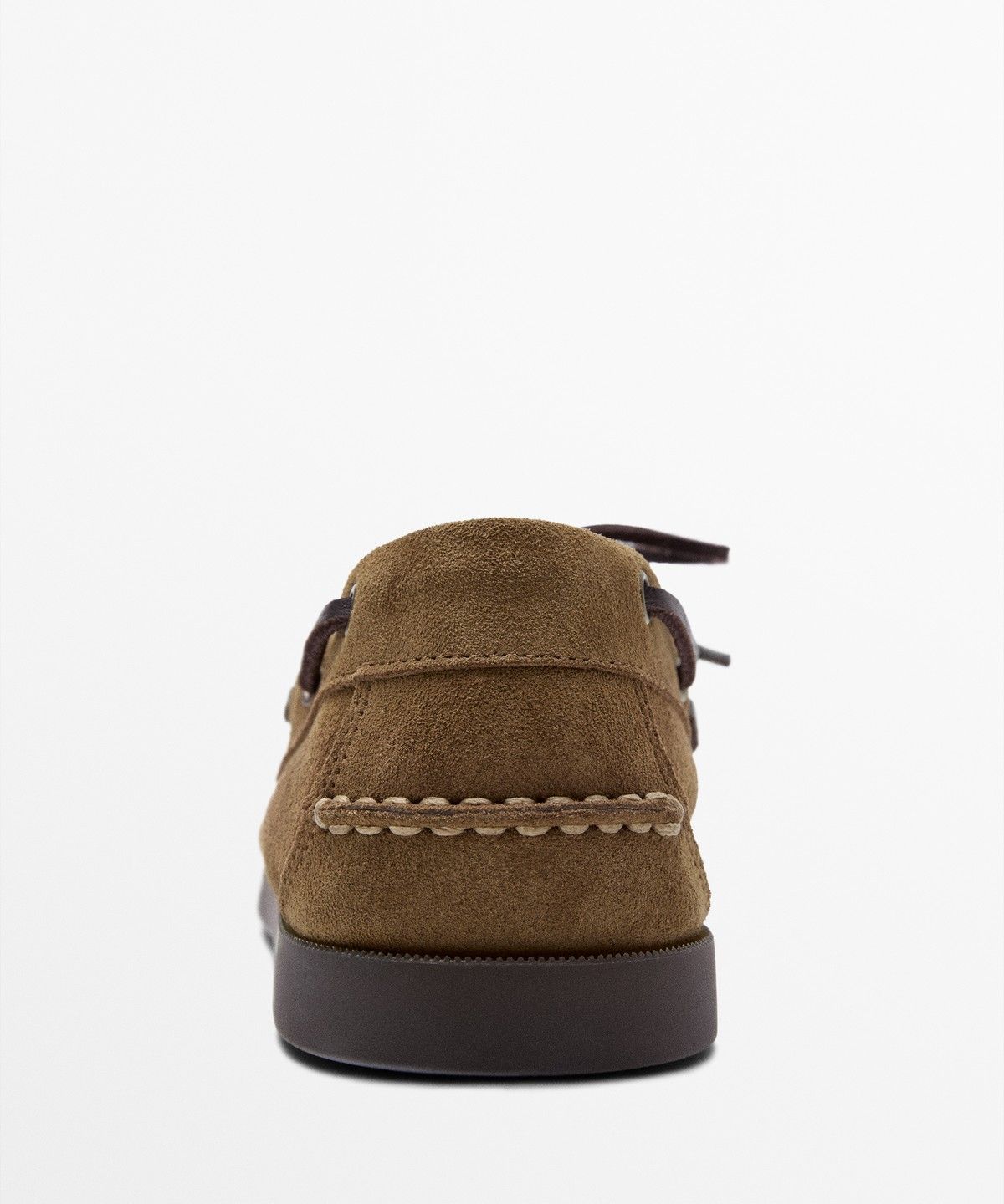 마시모두띠(MASSIMO DUTTI) 가죽 보트 슈즈