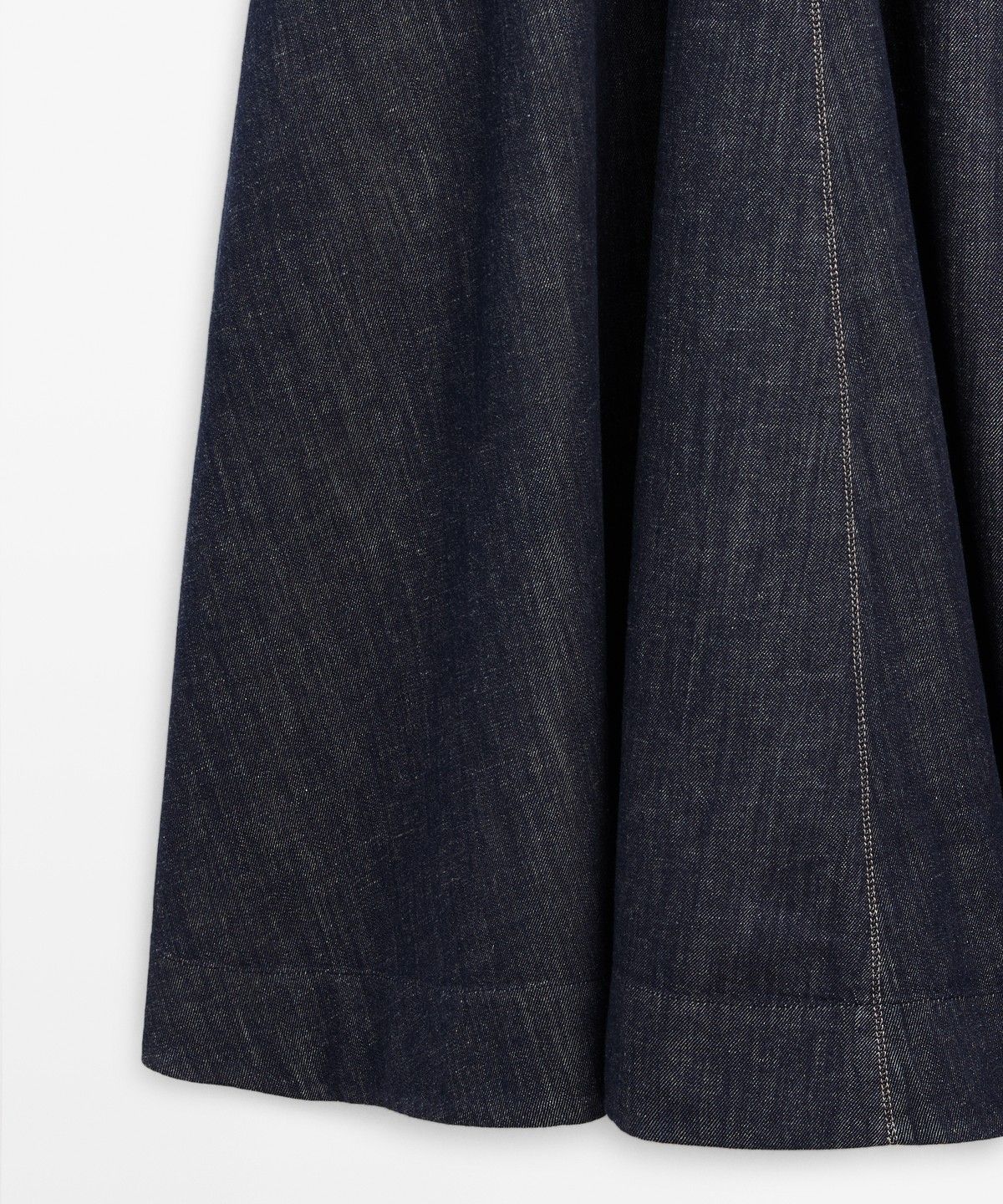 마시모두띠(MASSIMO DUTTI) 데님 미디 원피스