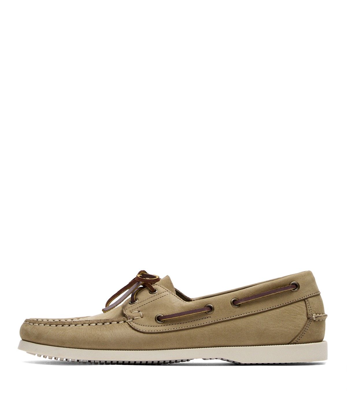 마시모두띠(MASSIMO DUTTI) 가죽 보트 슈즈