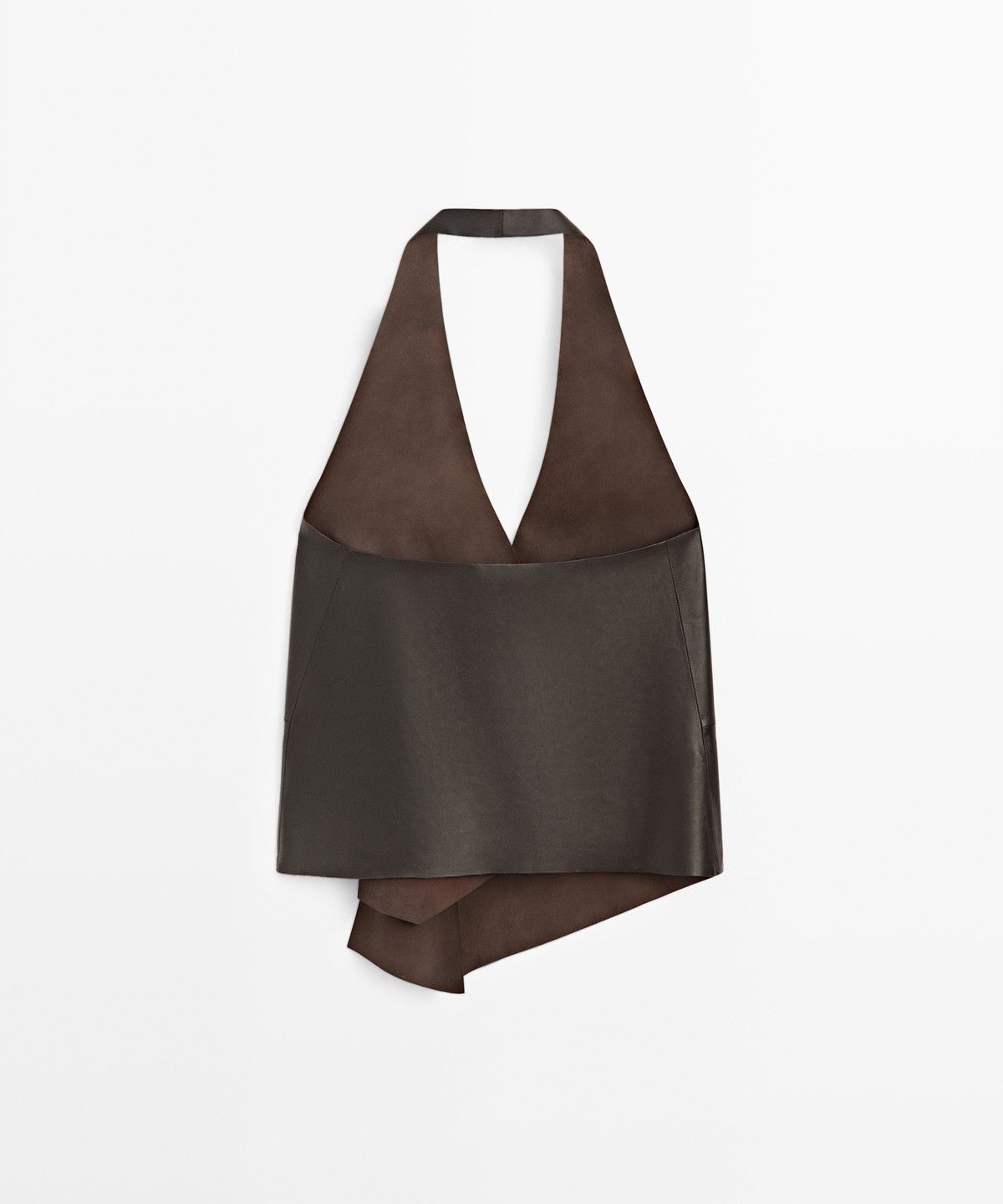 마시모두띠(MASSIMO DUTTI) 크로스 나파 가죽 탑