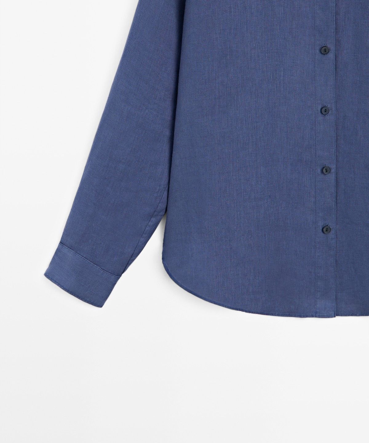 마시모두띠(MASSIMO DUTTI) 100% 린넨 루즈핏 셔츠