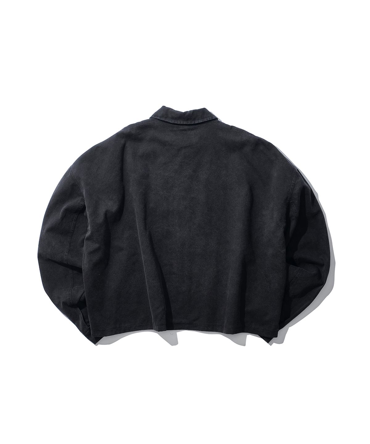 인투더스크(INTODUSK) FULL ZIP BLOUSON - BLACK