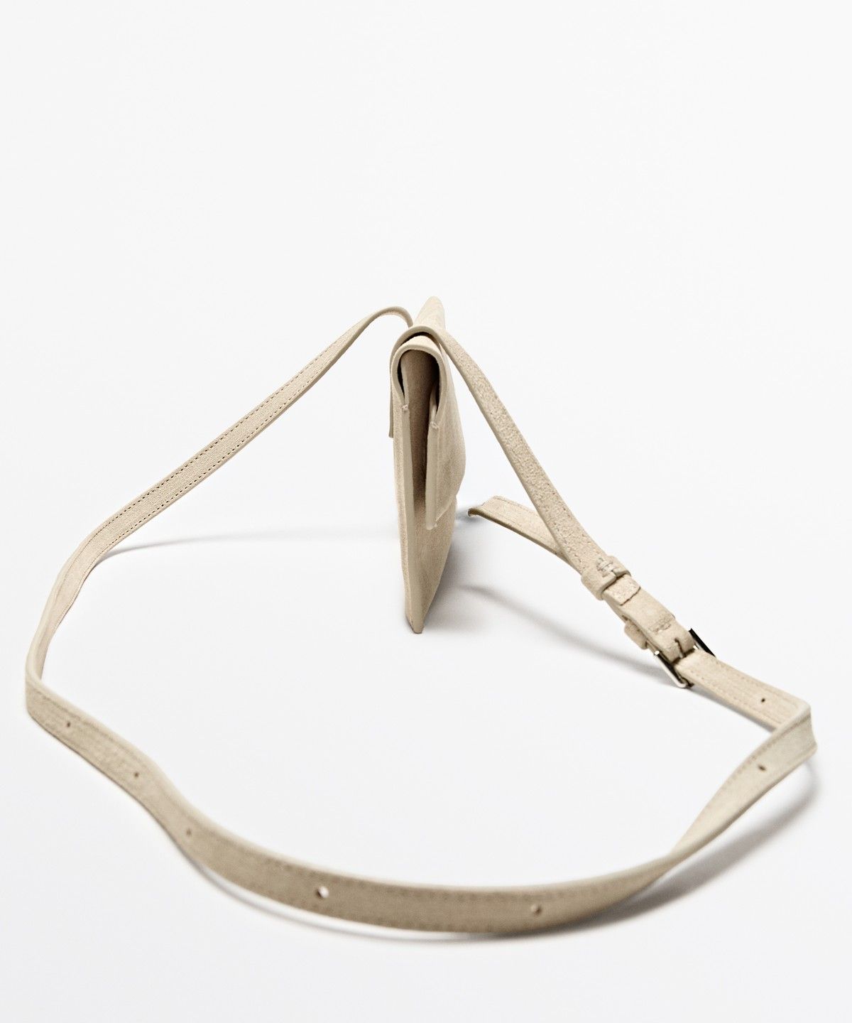 마시모두띠(MASSIMO DUTTI) 스웨이드 가죽 크로스백