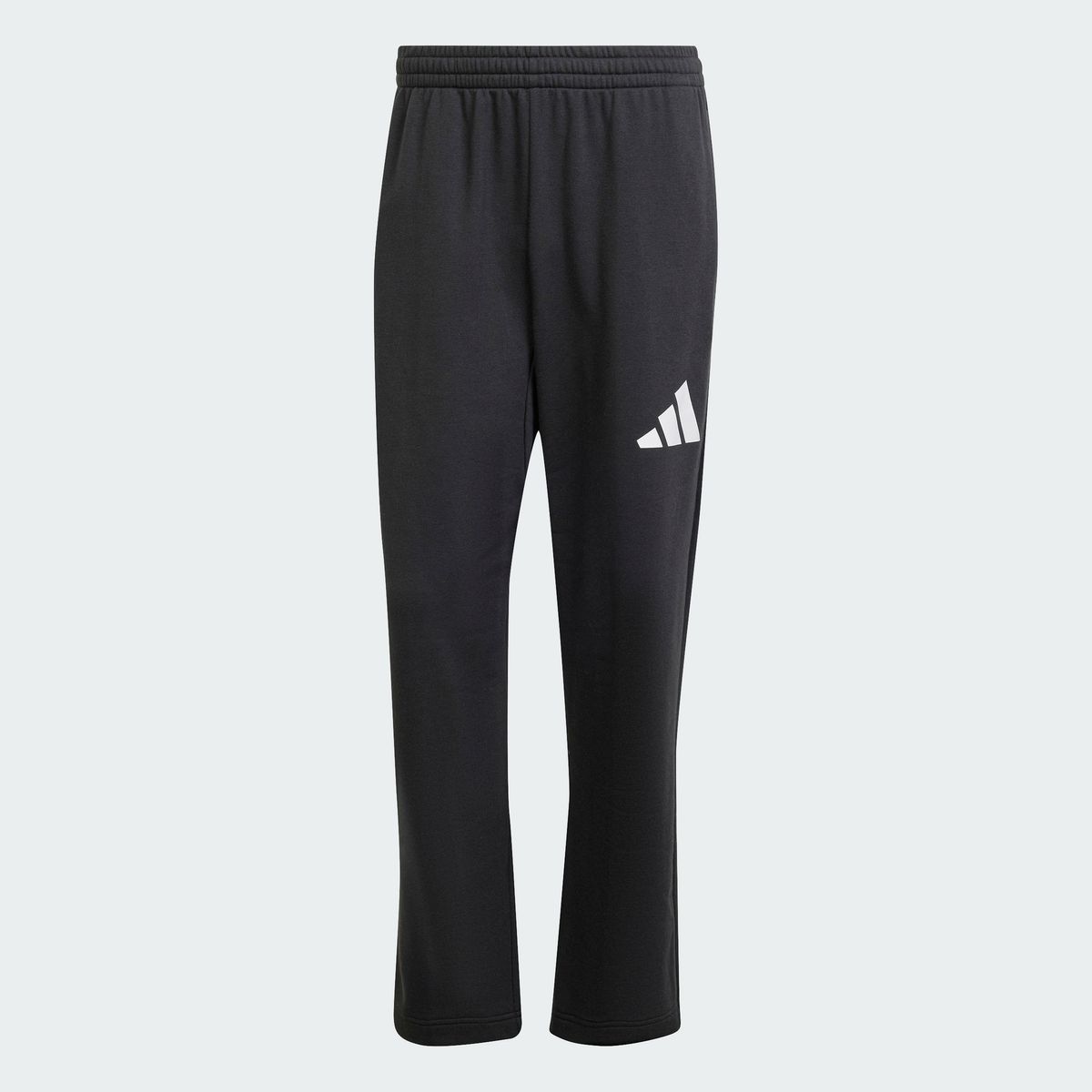 아디다스(ADIDAS) 에센셜 와이드 레그 3바 로고 팬츠 JF3604
