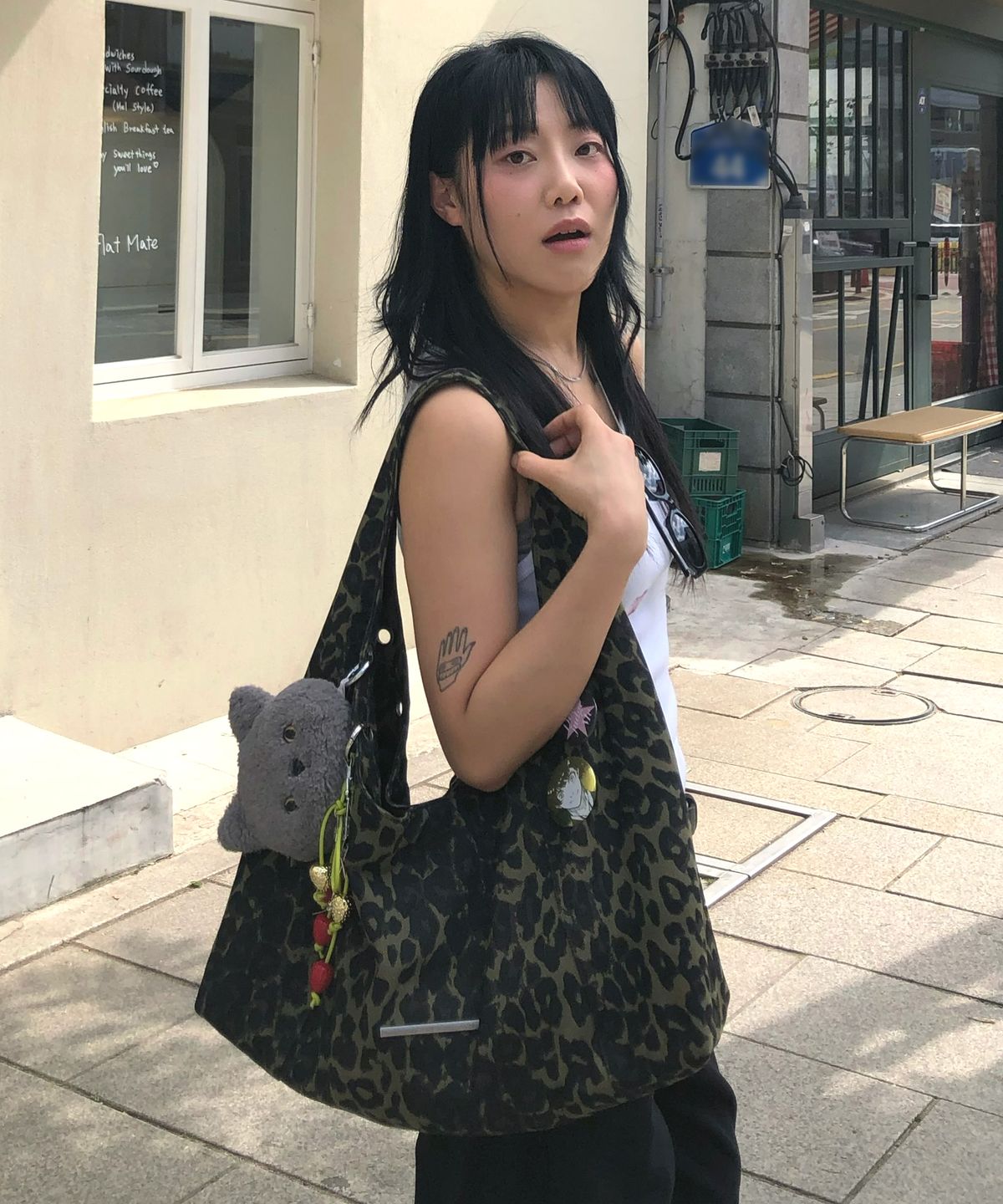 레이몬트(RAIMENT) Edge Bag_CAMO LEOPARD