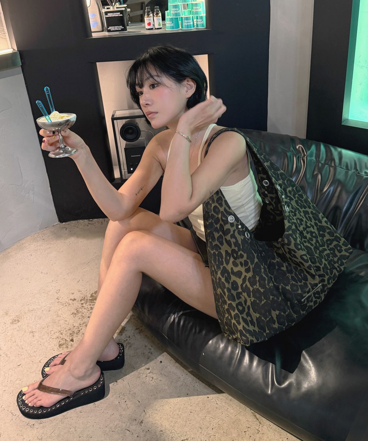 레이몬트(RAIMENT) Edge Bag_CAMO LEOPARD