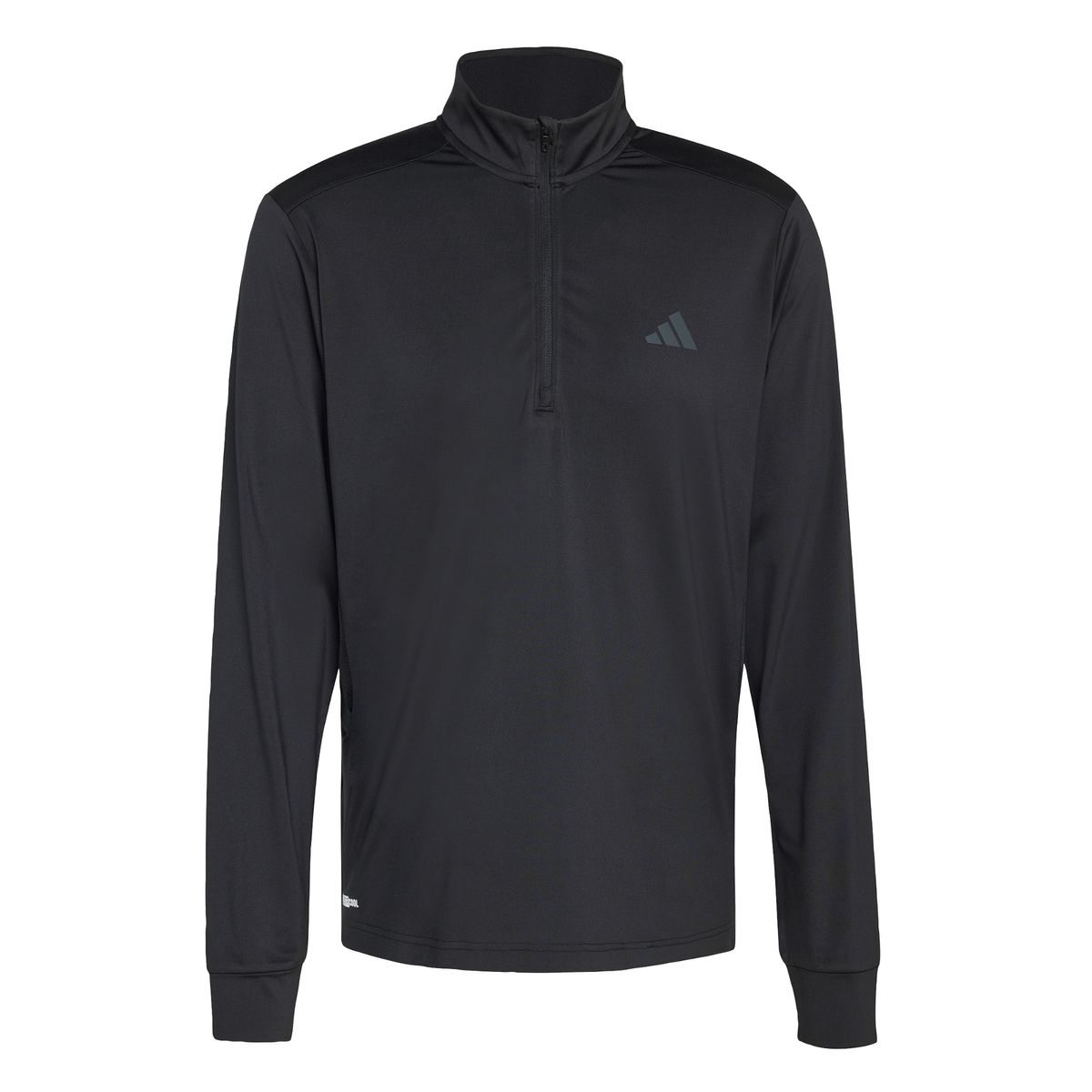 아디다스(ADIDAS) 테크 에센셜 워크아웃 1/4 지퍼 스웨트셔츠 KQ7477
