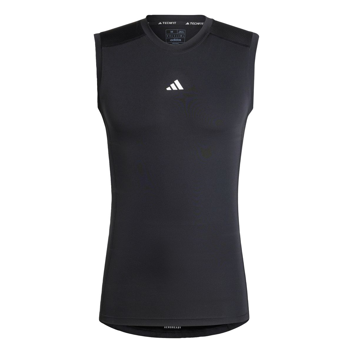 아디다스(ADIDAS) 테크핏 컴프레션 트레이닝 슬리브리스 티 JE6694