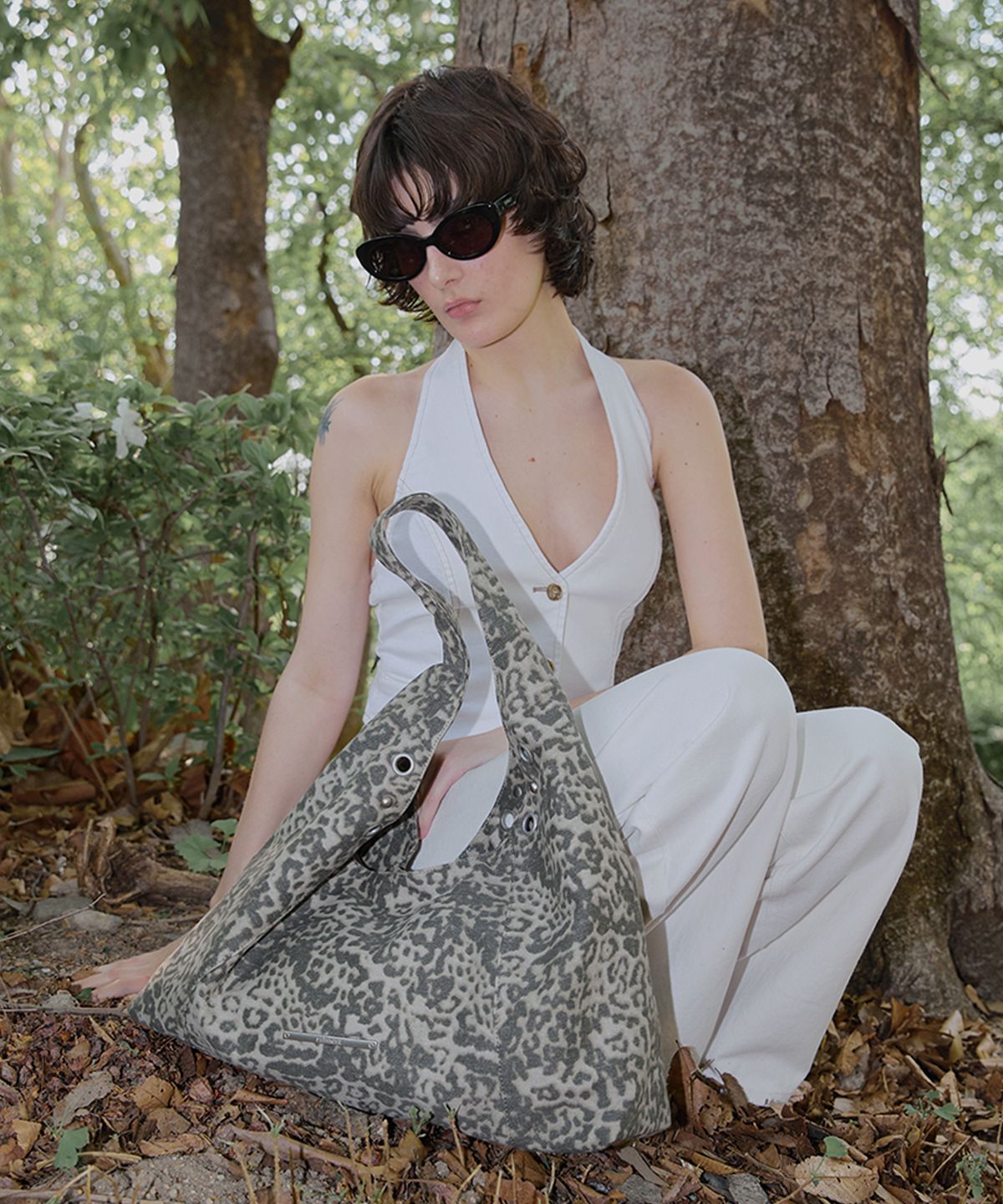 레이몬트(RAIMENT) Edge Bag_LEOPARD