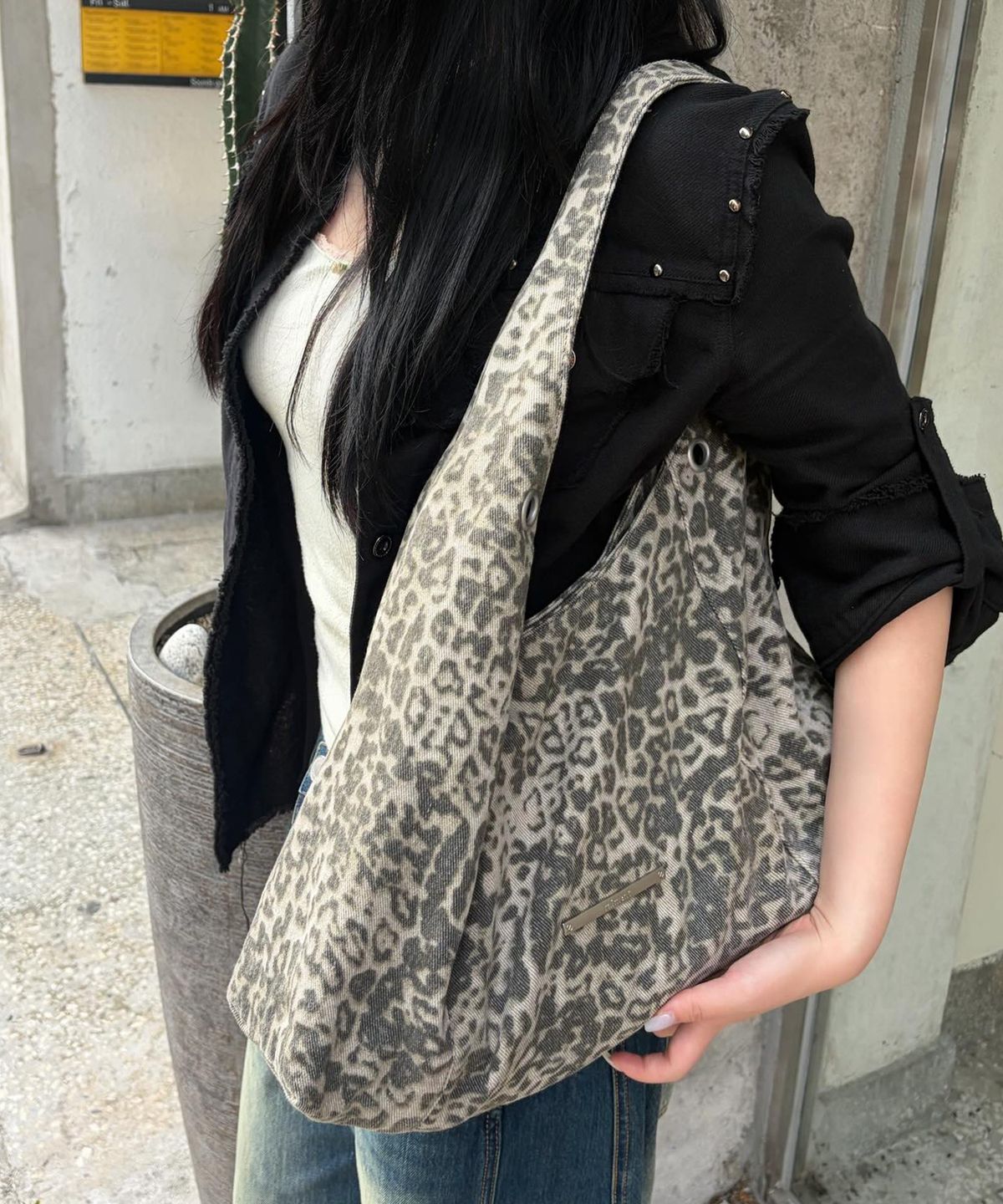 레이몬트(RAIMENT) Edge Bag_LEOPARD
