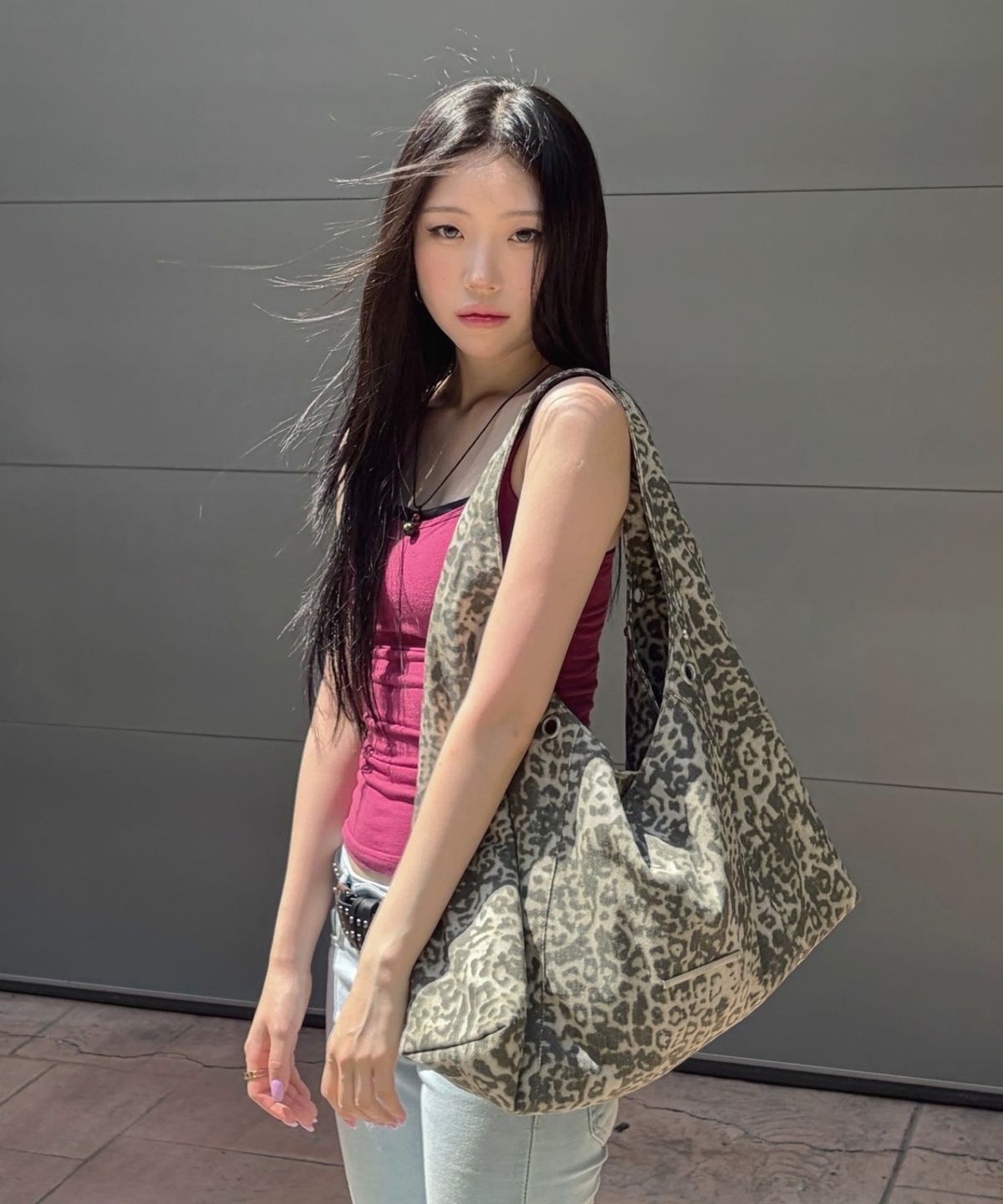 레이몬트(RAIMENT) Edge Bag_LEOPARD