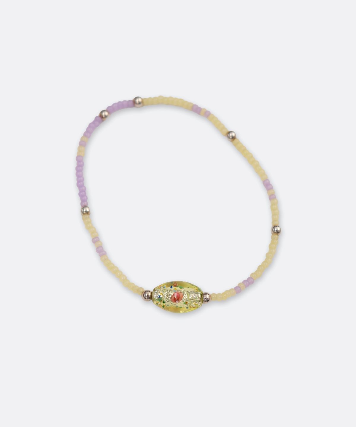 봉보(BONBEAU) Aria lampball pastel beads Bracelet 핸드메이드 글라스 램프볼 참 파스텔 컬러 비즈 팔찌
