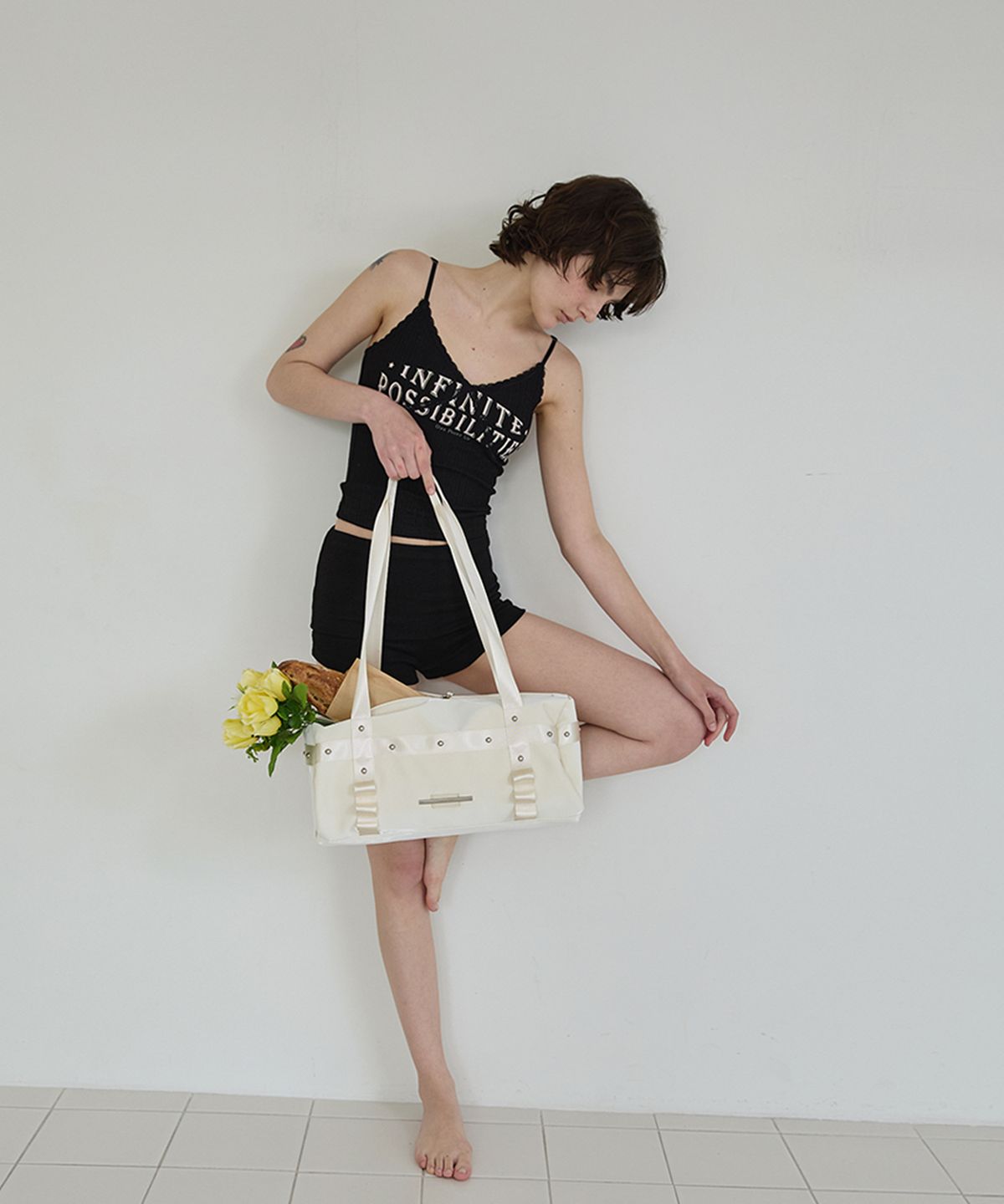 레이몬트(RAIMENT) Gleam Bag_IVORY