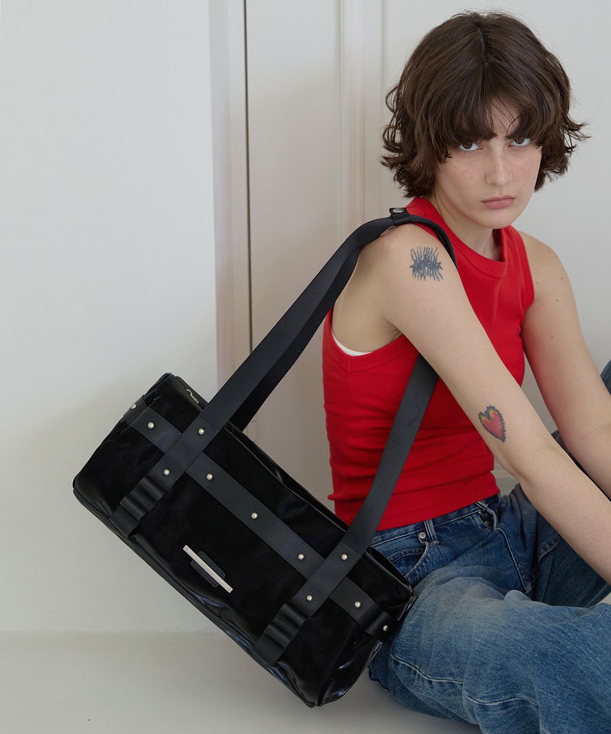레이몬트(RAIMENT) Gleam Bag_BLACK