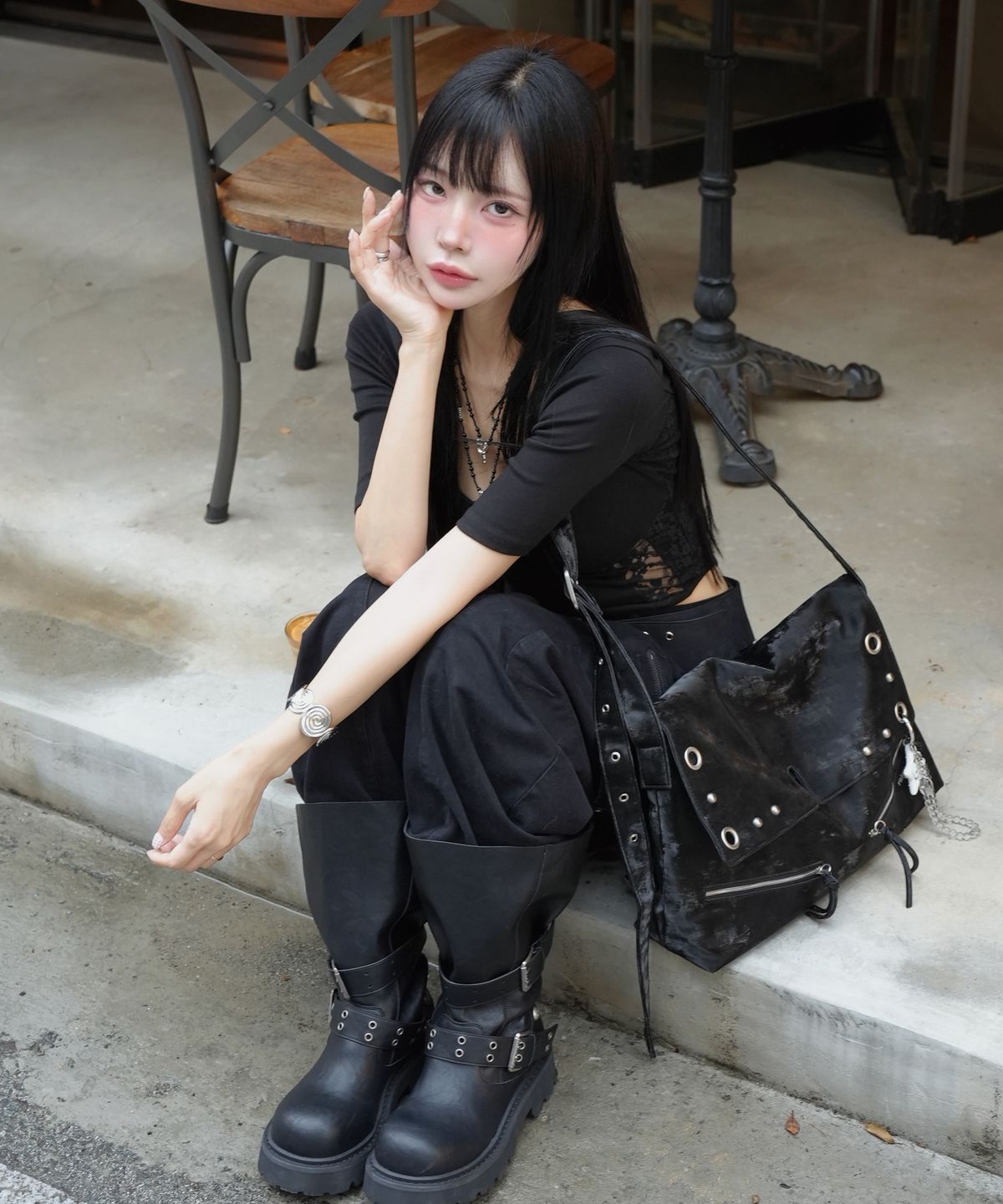 레이몬트(RAIMENT) Haze Bag_BLACK
