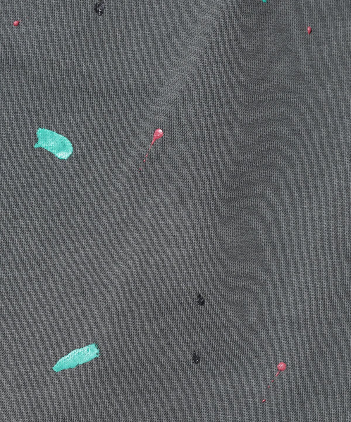 찬스클로딩(CHANCE CLOTHING) PIGMENT DYED SWEAT SHORTS - BLACK