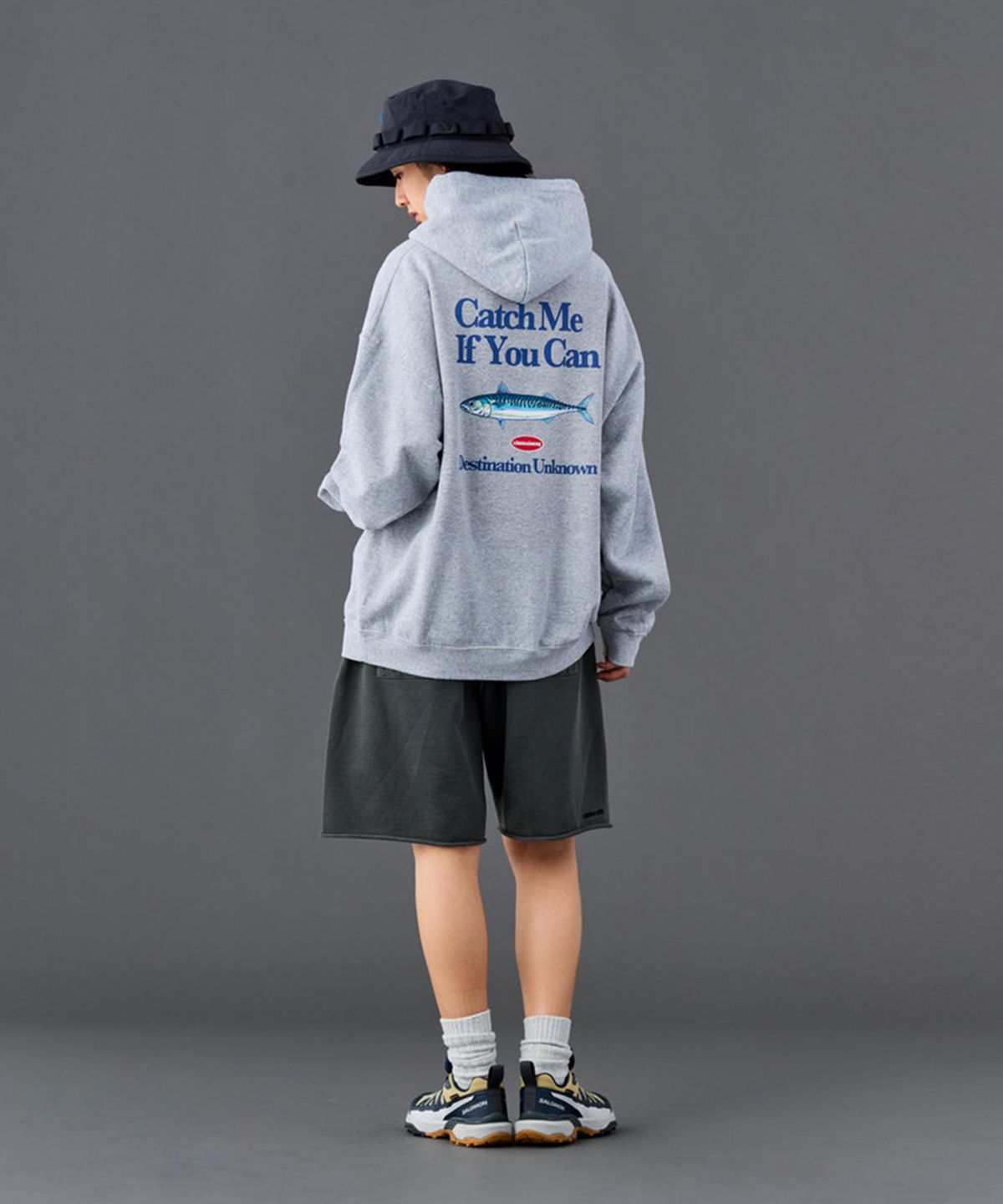 찬스클로딩(CHANCE CLOTHING) PIGMENT DYED SWEAT SHORTS - BLACK