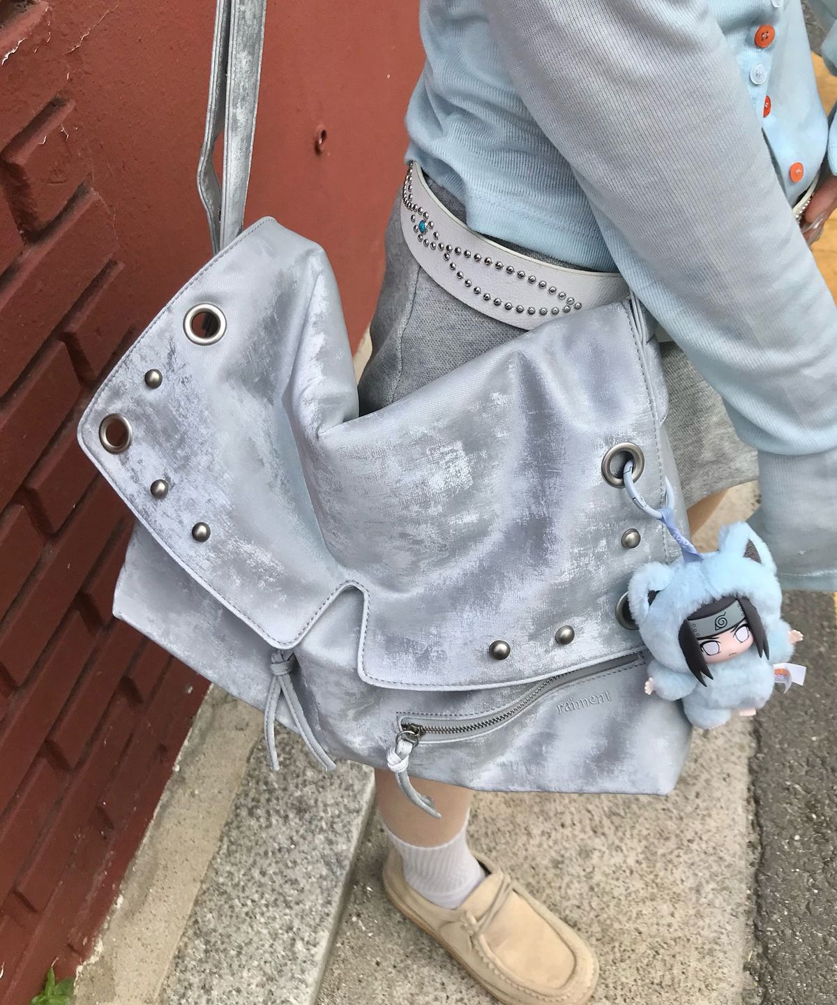 레이몬트(RAIMENT) Haze Bag_SILVER