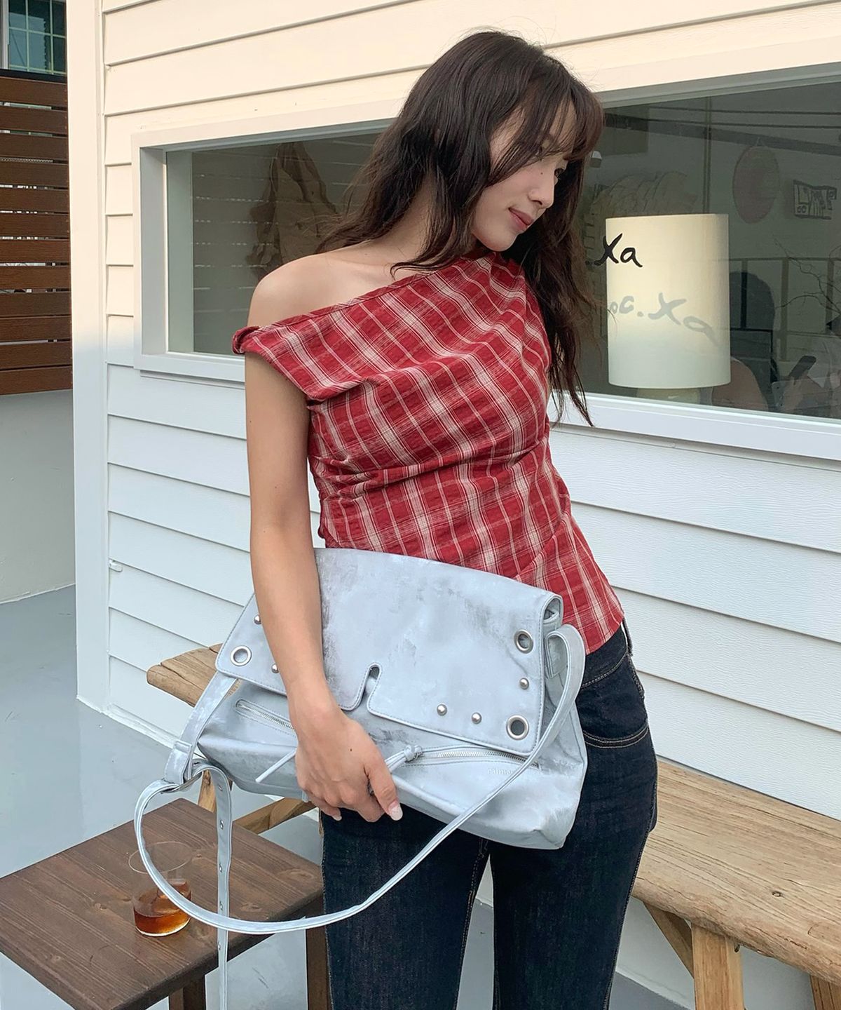 레이몬트(RAIMENT) Haze Bag_SILVER
