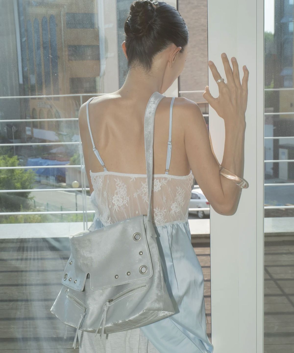 레이몬트(RAIMENT) Haze Bag_SILVER
