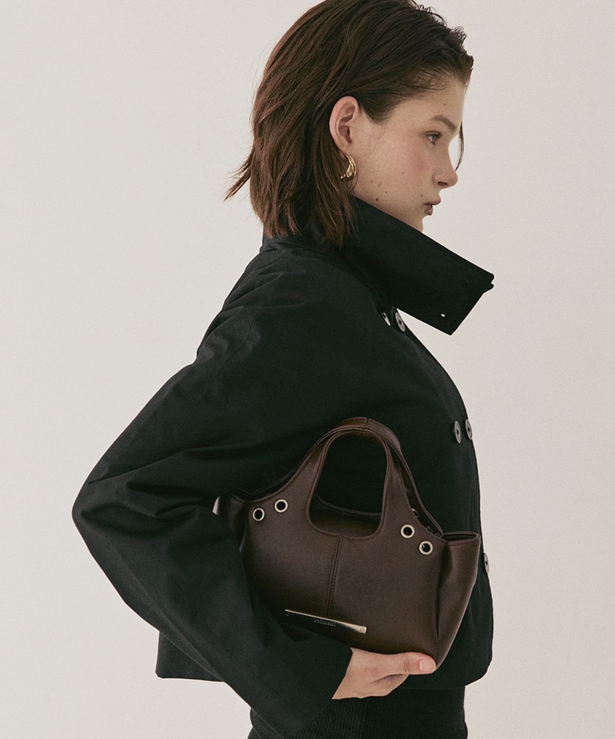 레이몬트(RAIMENT) Ringo Bag_CHOCO BROWN