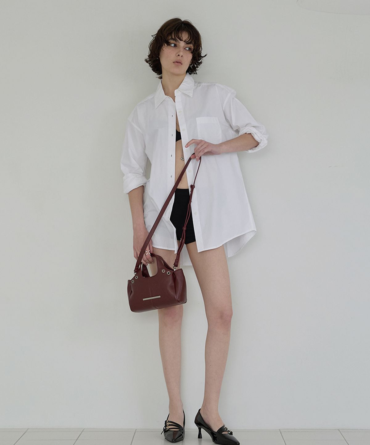 레이몬트(RAIMENT) Ringo Bag_BURGUNDY